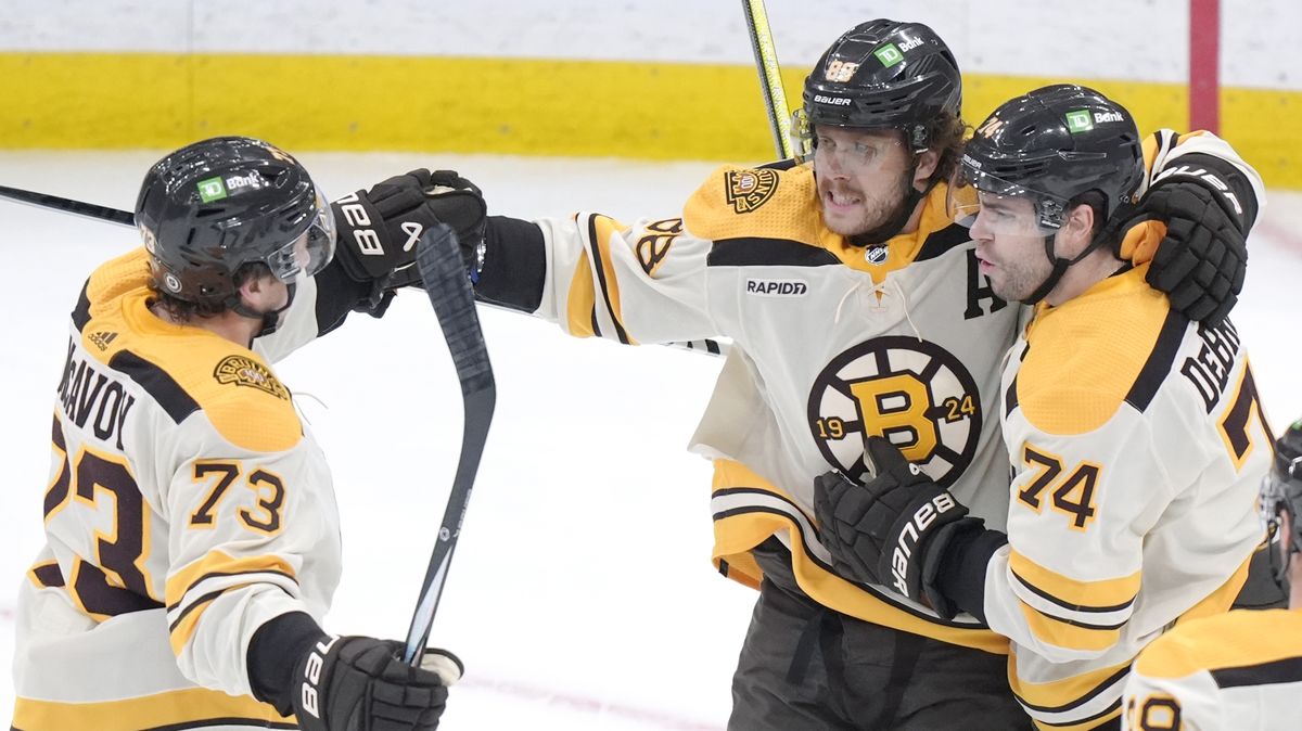 Pastrňák gólem nasměroval Boston k výhře